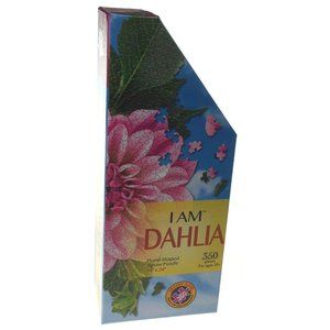 Madd Capp Games I Am Dahlia 350 Piece Flower Shaped Jigsaw Puzzle Garden NEW